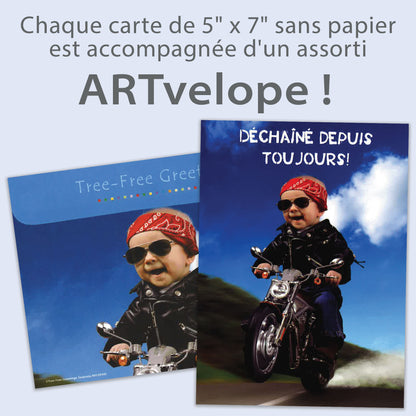 Carte bonne fête déchaîne depuis toujours