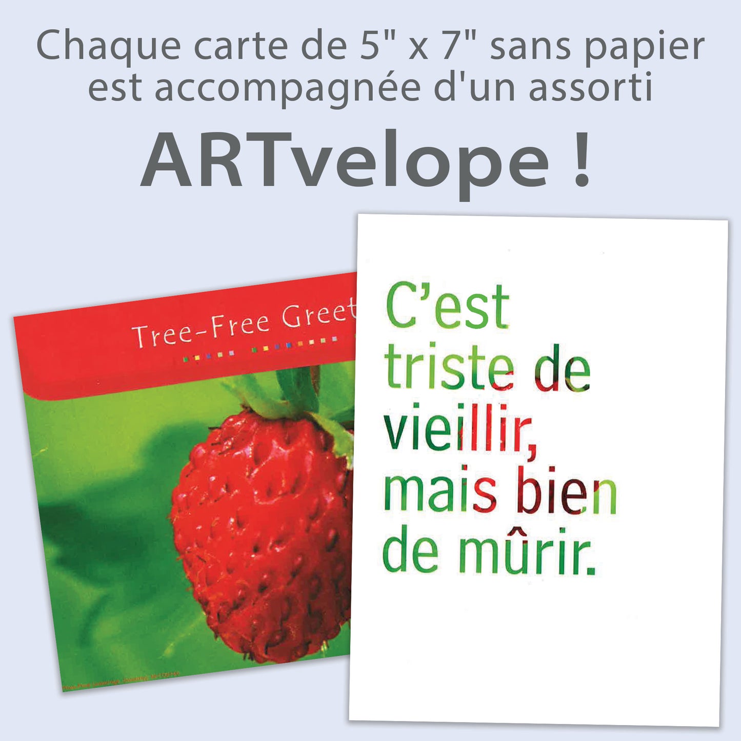 Carte bonne fête Mûrir